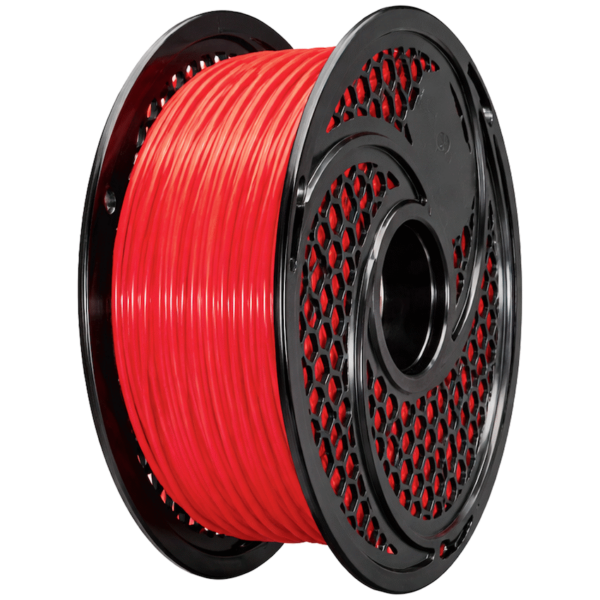 SA Filament PLA UV Neon Filament – Fire Red (1kg)