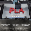 SA Filament PLA UV Neon Filament – Fire Red (1kg)