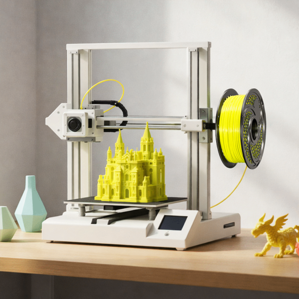 SA Filament PLA UV Neon Filament – Lunar Yellow (1kg)