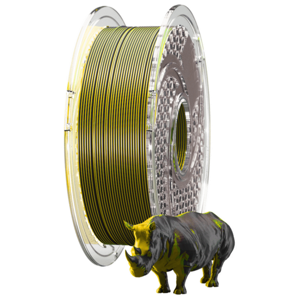 SA Filament Dual Silk PLA Filament – Charred Gold (750g)