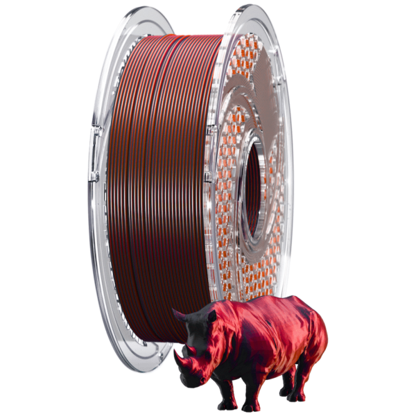 SA Filament Dual Silk PLA Filament – Smoky Wine (750g)