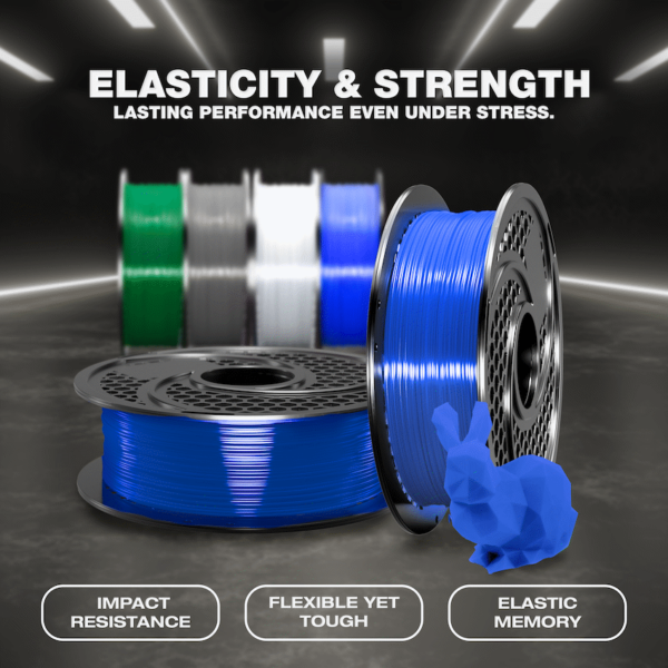 SA Filament TPU 95A Filament – Blue (500g)