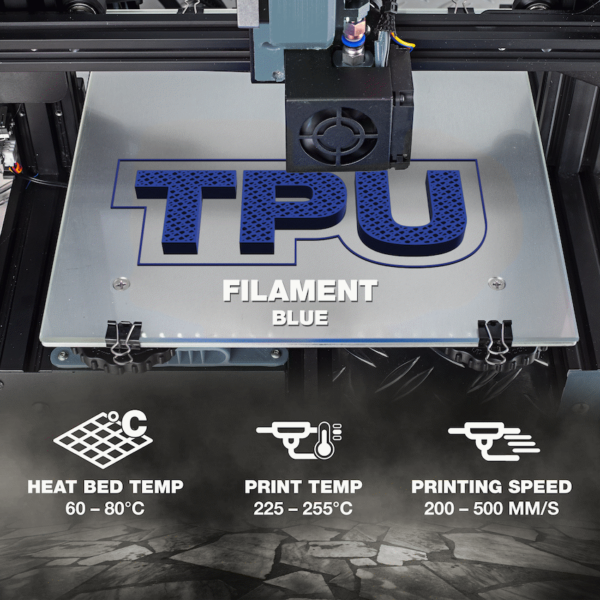 SA Filament TPU 95A Filament – Blue (500g)